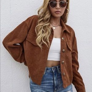 😎SOLD😎Brown Corduroy Jacket XL